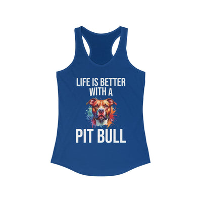 Life is Better with a Pit Bull Tank Top