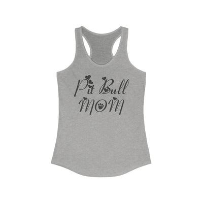 Pit Bull Mom Women's Racerback Tank