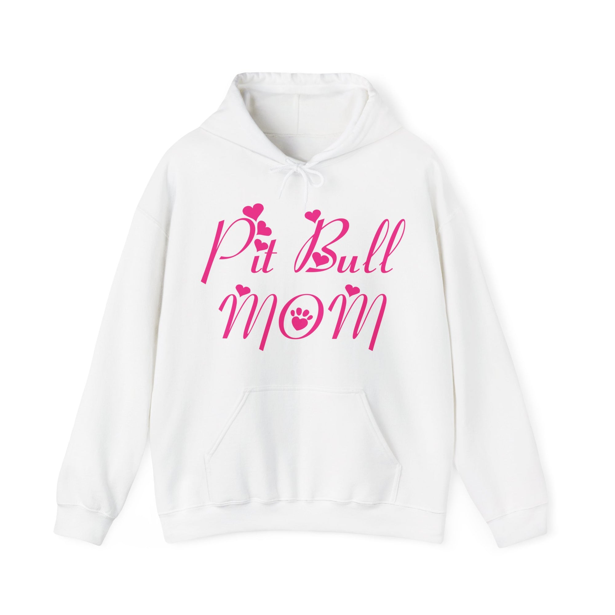 Pit Bull Mom Hooded Sweatshirt