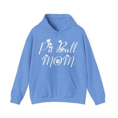 Pit Bull Mom Hooded Sweatshirt