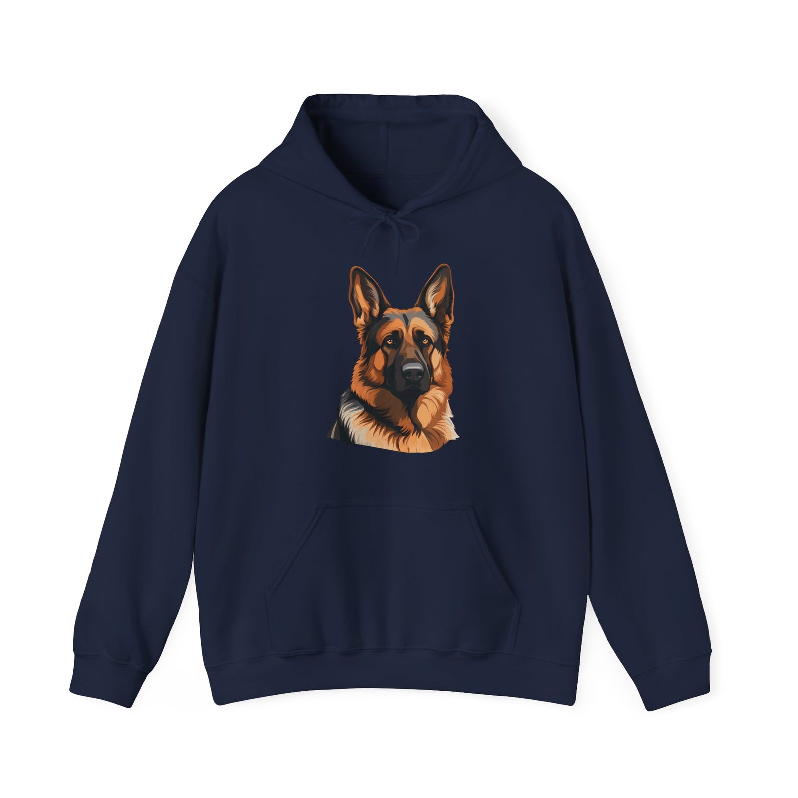 German Shepherd Hooded Sweatshirt