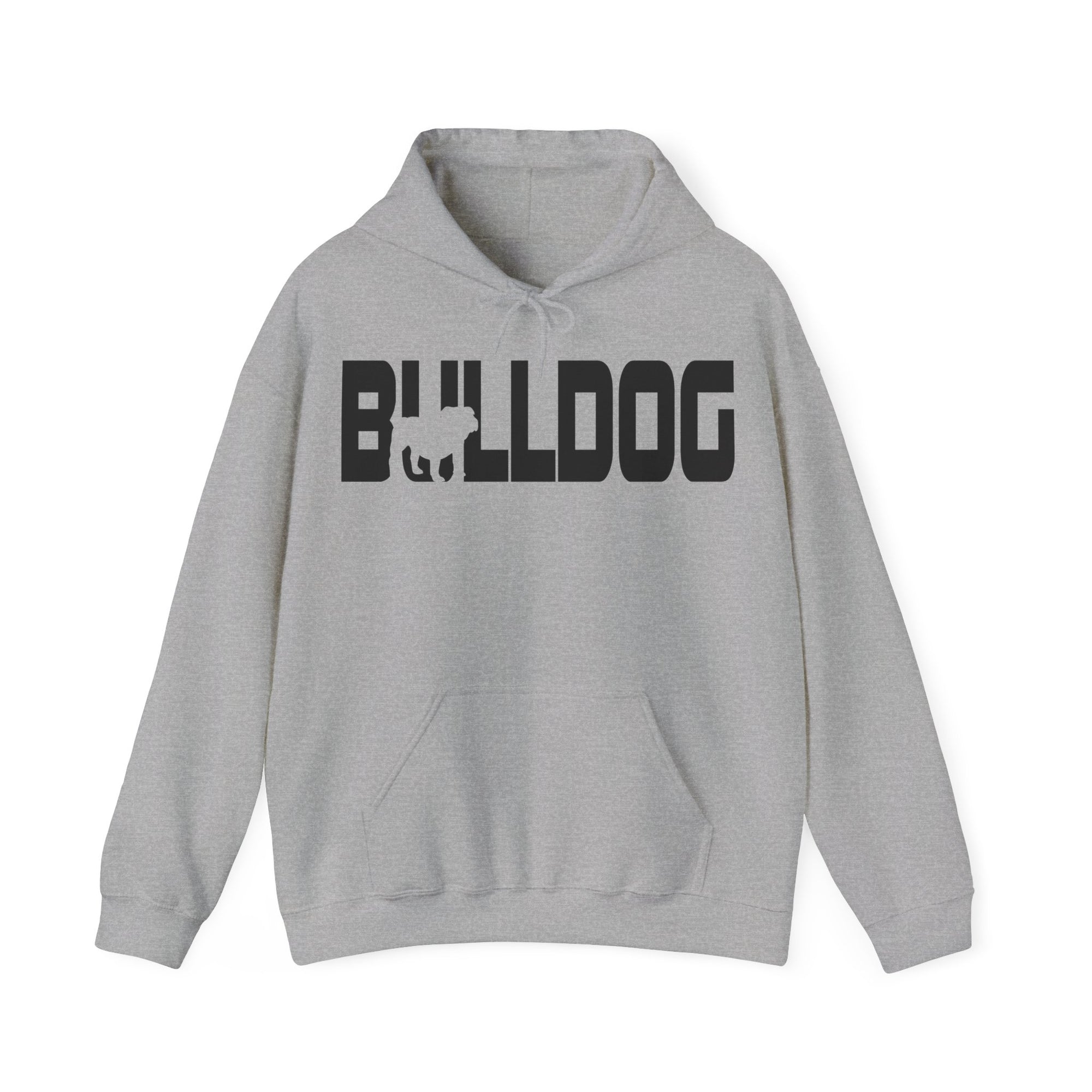 Sudadera con capucha de bulldog