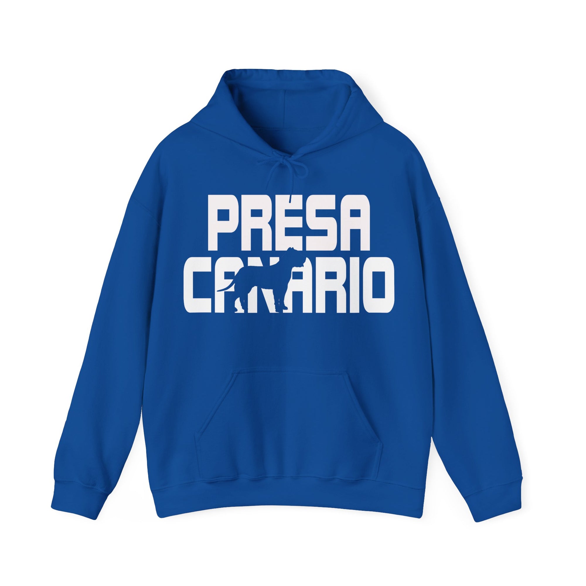 Sudadera con capucha de presa canario