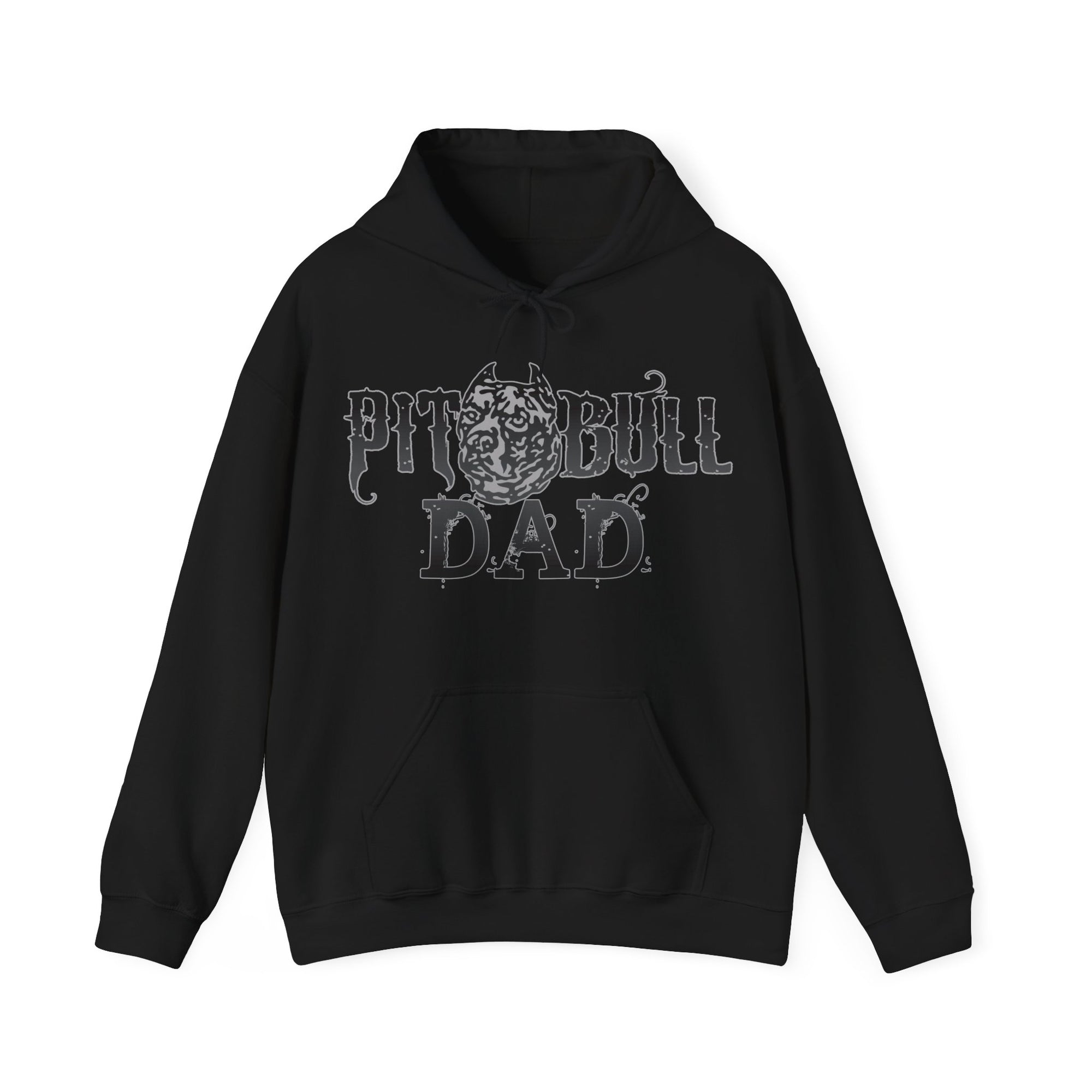 Sudadera con capucha de papá pitbull