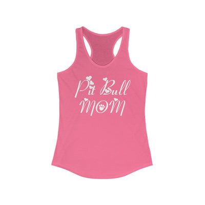 Pit Bull Mom Women's Racerback Tank