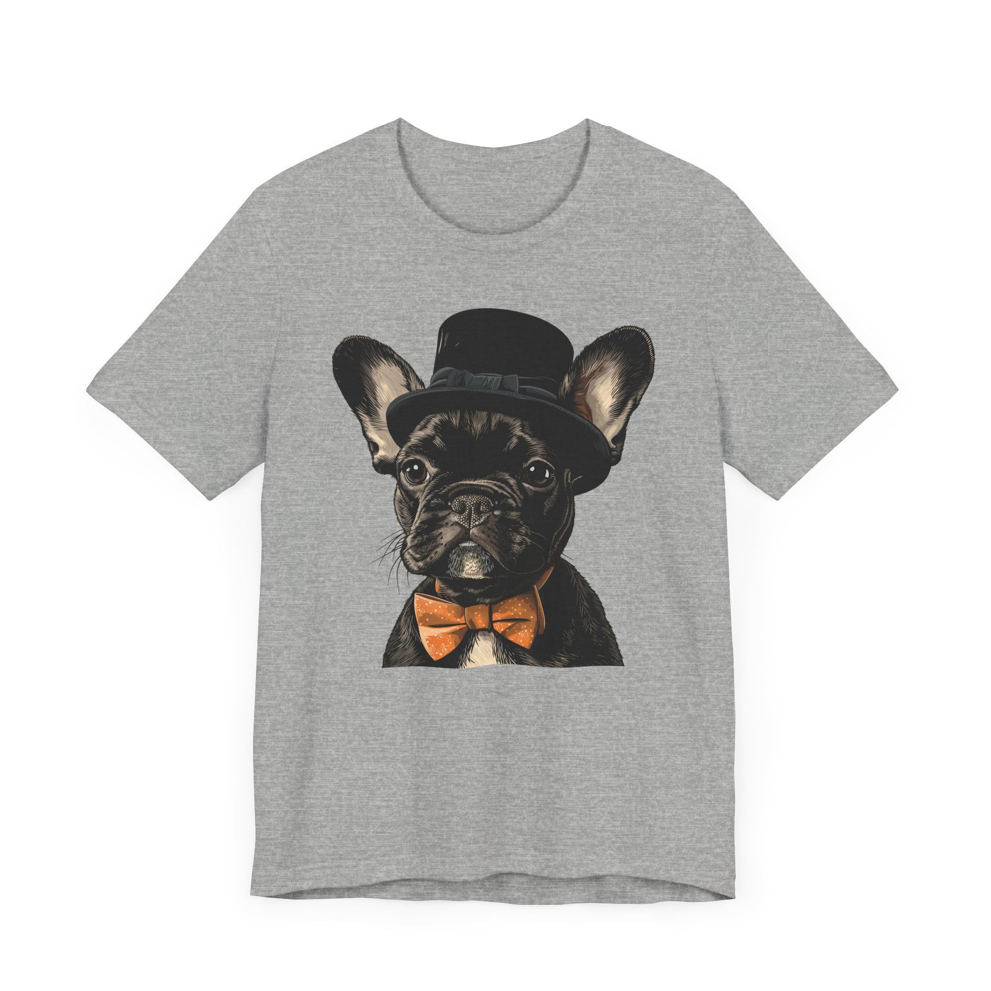 French Bulldog in Top Hat T-Shirt