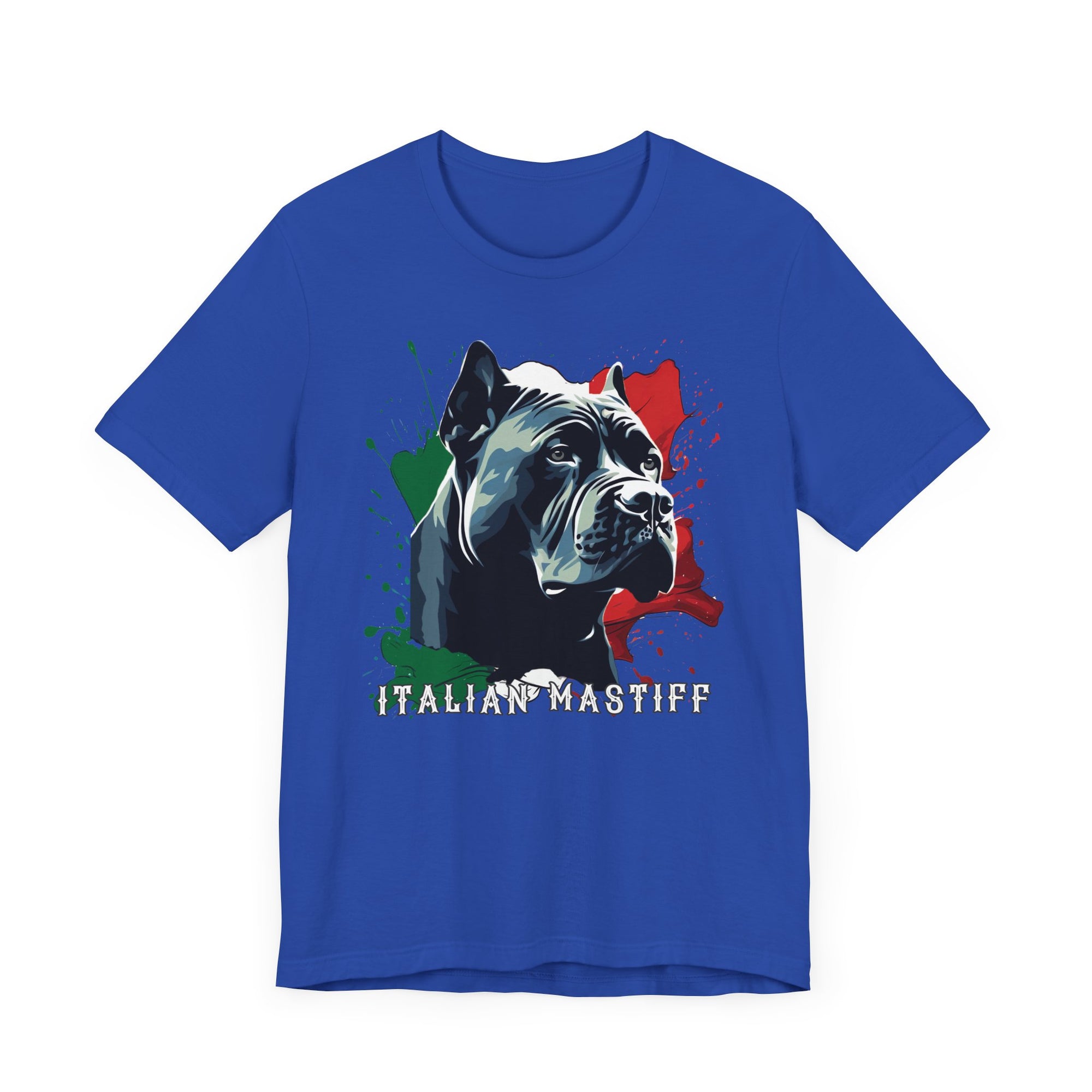 Camiseta de manga corta de mastín italiano