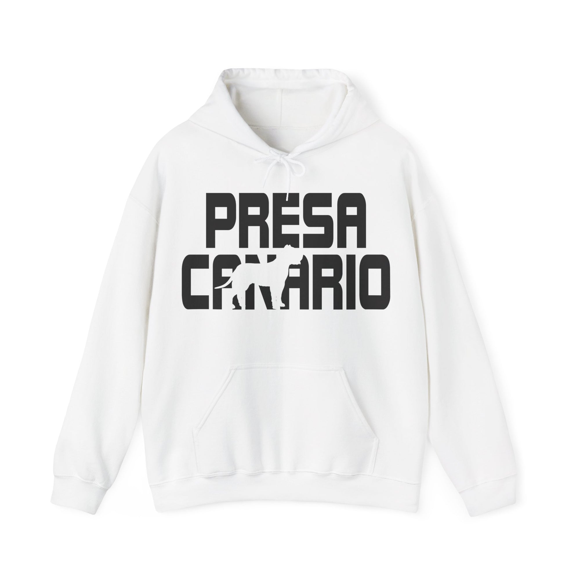 Sudadera con capucha de presa canario