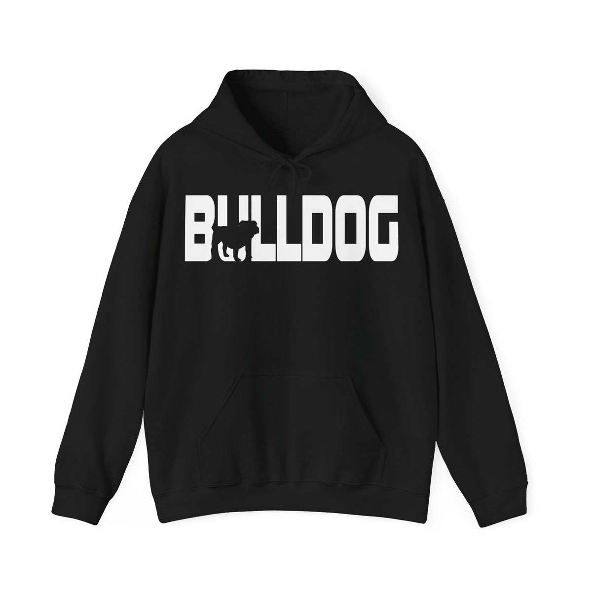 Sudadera con capucha de bulldog