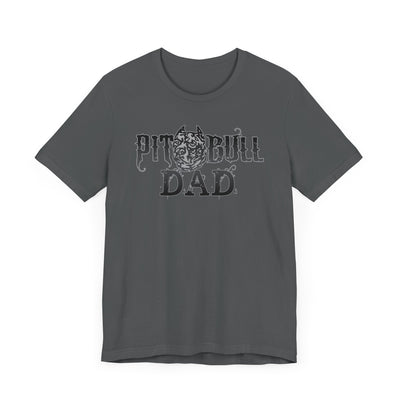 Pit Bull Dad Short Sleeve Tee