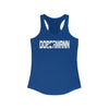 Dobermann Silhouette Racerback Tank