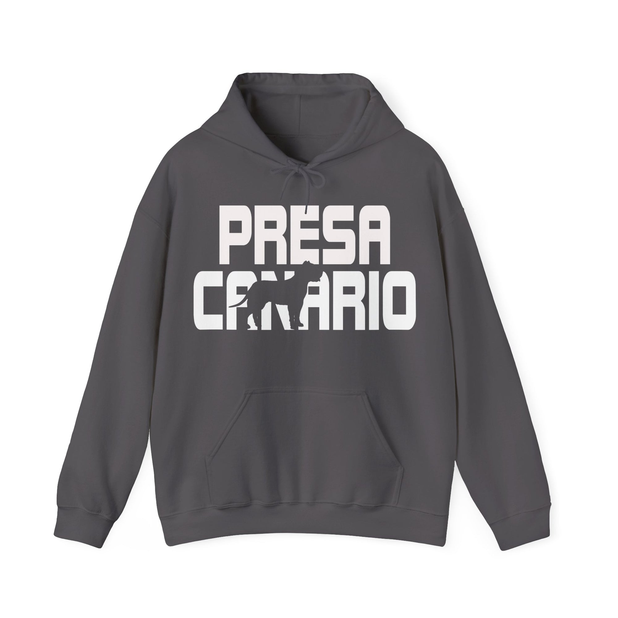 Sudadera con capucha de presa canario