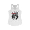 A Pit Bull Rescued Me Racerback Tank Top