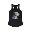 Blue Pit Bull Women's Racerback Tank