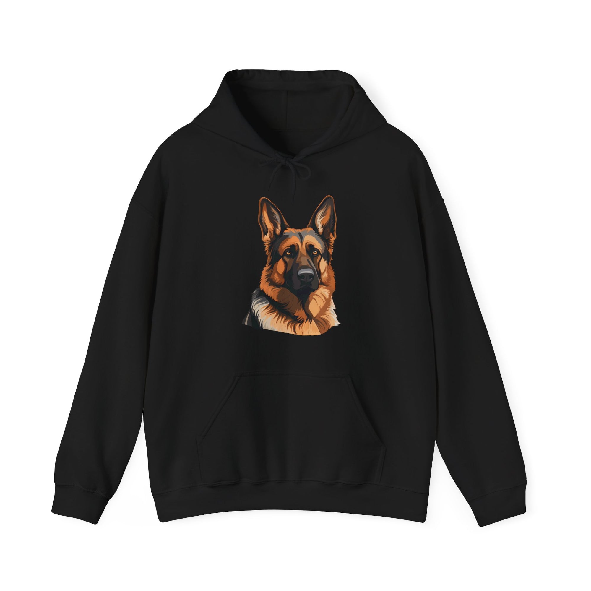 German Shepherd Hooded Sweatshirt