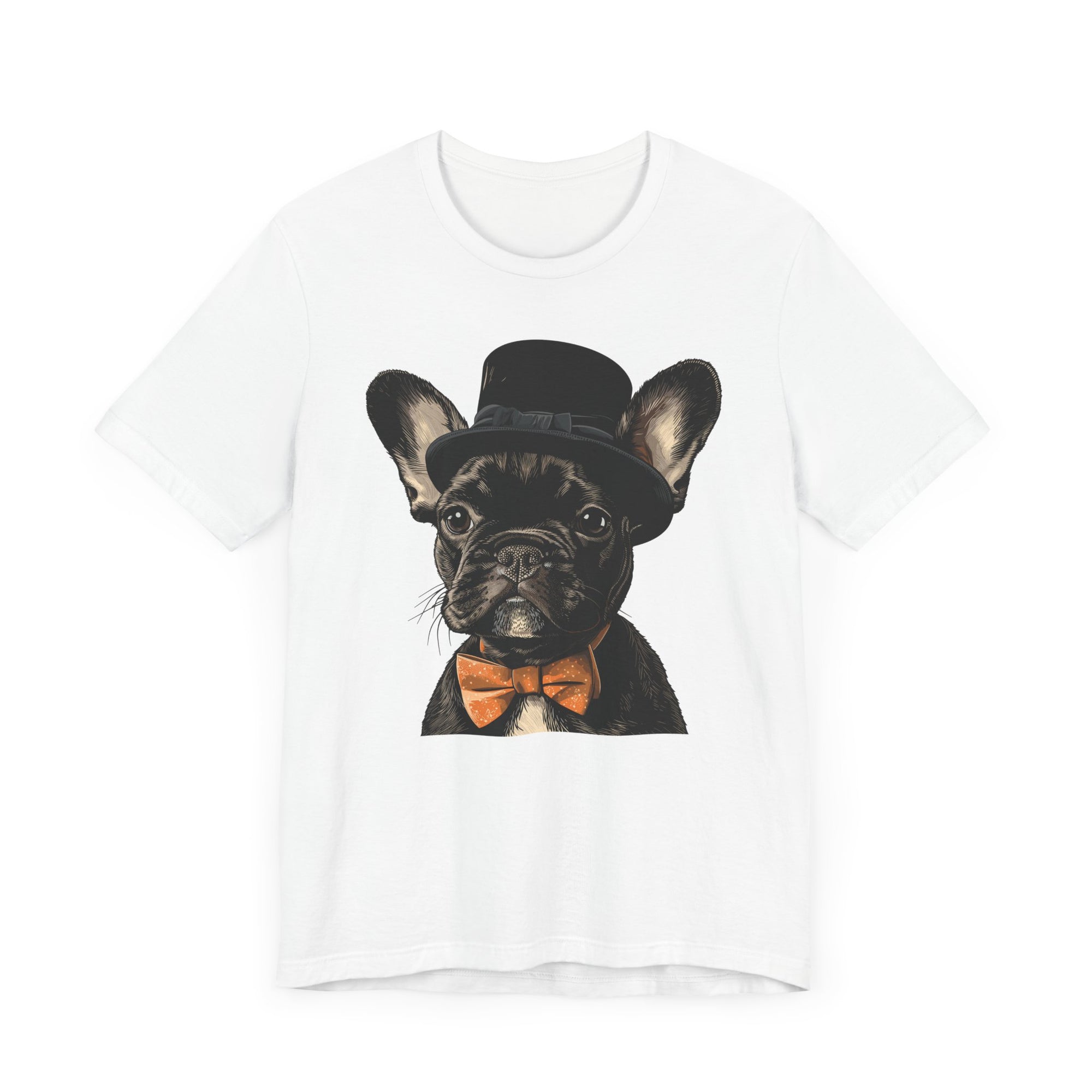 French Bulldog in Top Hat T-Shirt