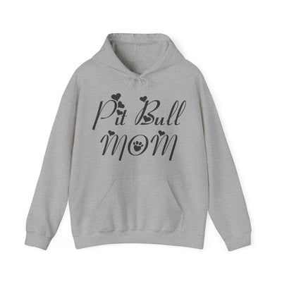 Pit Bull Mom Hooded Sweatshirt