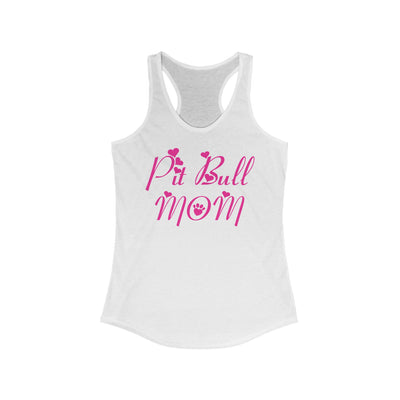 Pit Bull Mom Women's Racerback Tank