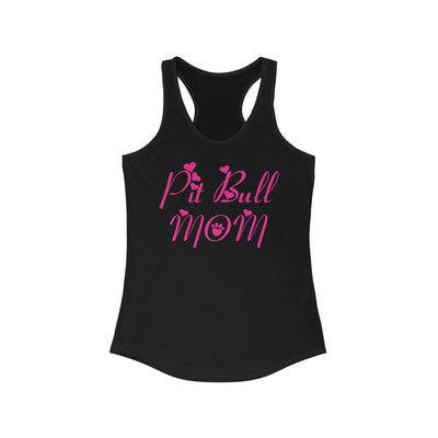 Pit Bull Mom Women's Racerback Tank