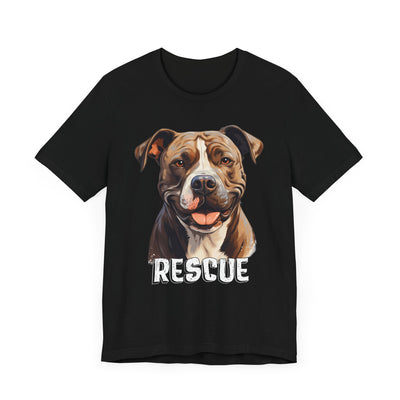 Pit Bull Rescue Short Sleeve Tee