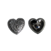 Concho - Diablo Heart Screwback Conchos - (10 pack)