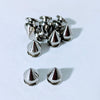 Nickel Tree Spikes Screwback 3/8"  - (50 pack)