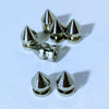 Chrome Tree Spikes Screwback 1/2"  - (50 pack)