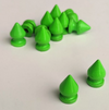 Neon Green Tree Spikes Screwback - (30 pack)