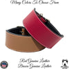 X1 - 3" Wide Leather Dog Collar