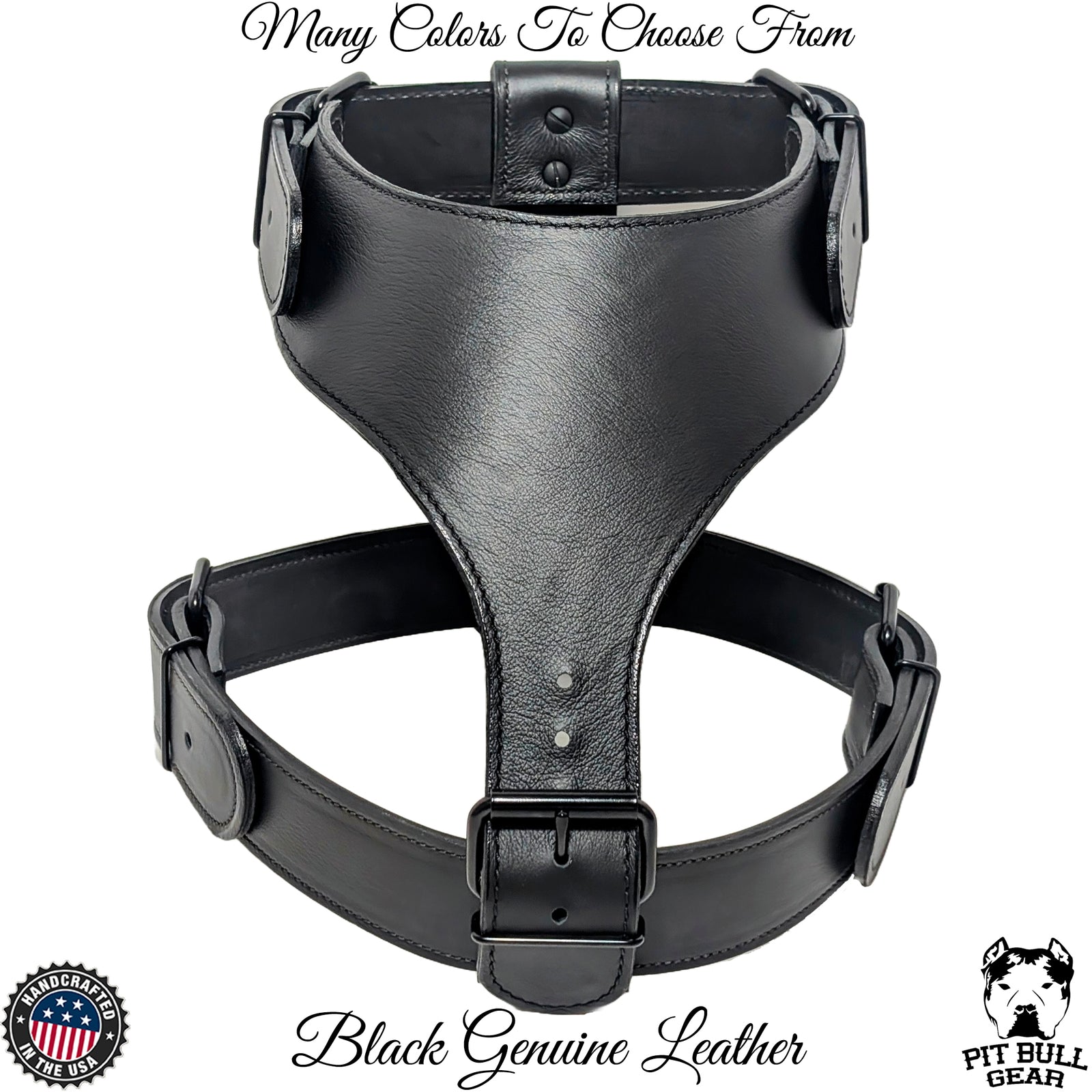 H1 - Custom Made Leather Dog Harness