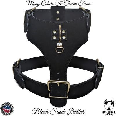 H1 - Custom Made Leather Dog Harness