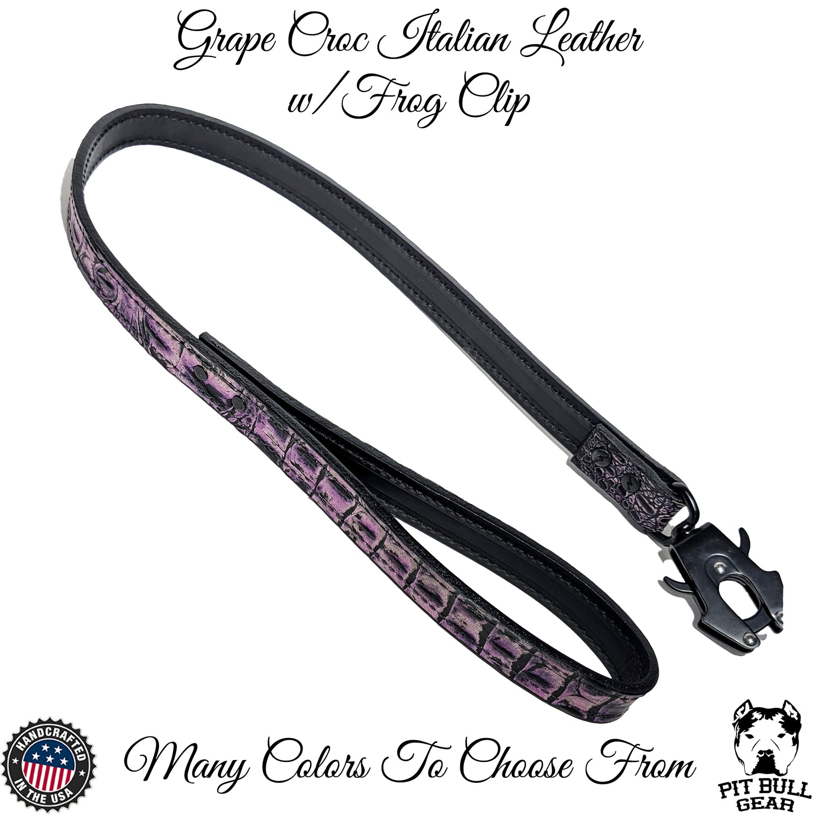 Leather Leash w/ Loop Handle