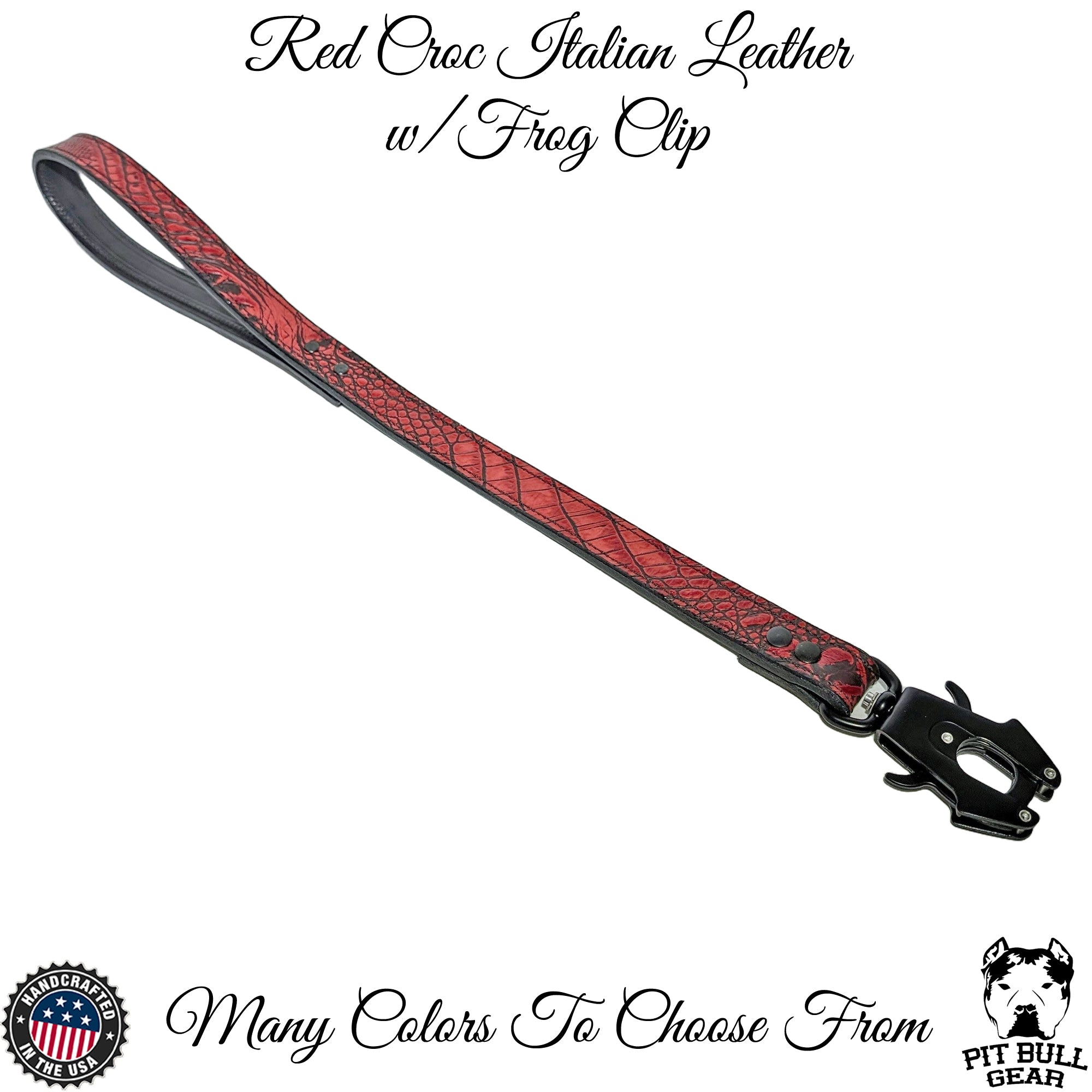 Leather Leash w/ Loop Handle