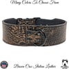 J25 - 2.5" Wide Leather Dog Collar