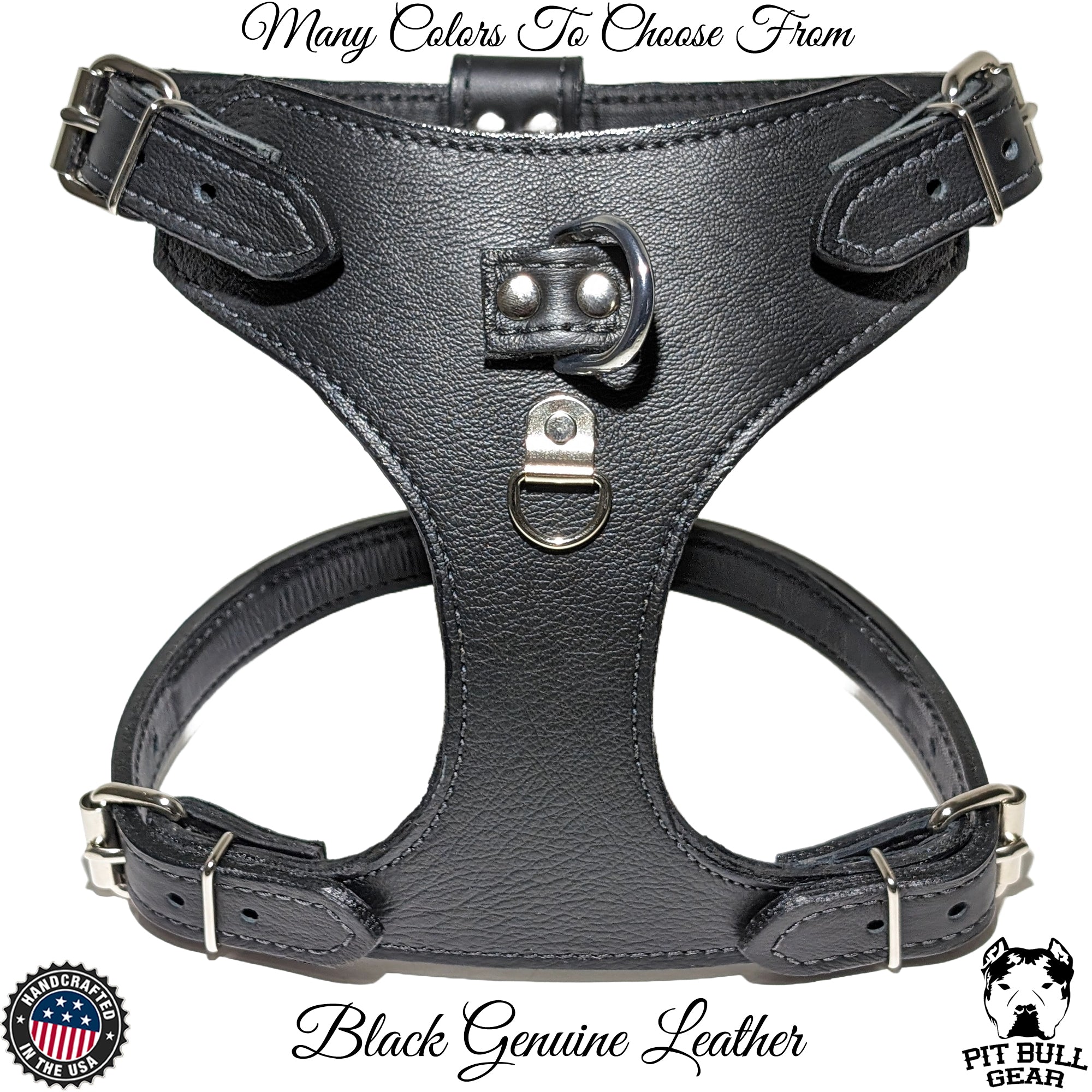 French Bulldog Leather Harness Frenchie Harness Made for Frenchies Pit Bull Gear