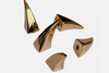 Dragon Claw Rose Gold Spikes ScrewBack (10 pack)